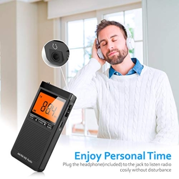 Greadio NOAA Weather Alert Radio - Portable AM FM Lifestyle