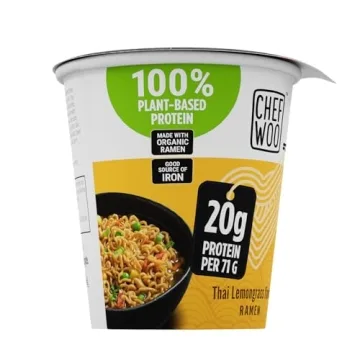 CHEF WOO High Protein Thai Lemongrass Ramen Cup