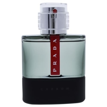 Prada Luna Rossa Carbon Men's EDT Spray - Long Lasting Fragrance