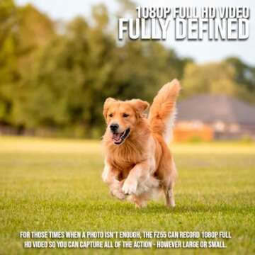 Kodak PIXPRO Friendly Zoom FZ55 Digital Camera (Red) Bundle with 32GB Memory Card and Digital Camera LCD Screen Protectors (3 Items)