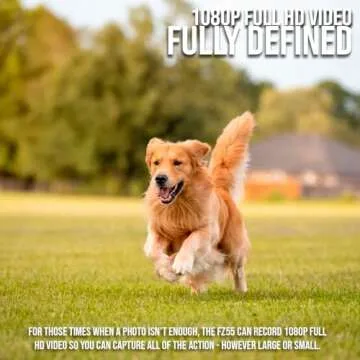 Kodak PIXPRO Friendly Zoom FZ55 Digital Camera (Red) Bundle with 32GB Memory Card and Digital Camera LCD Screen Protectors (3 Items)