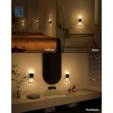 Lyridz Motion Sensor LED Night Light for Home Use