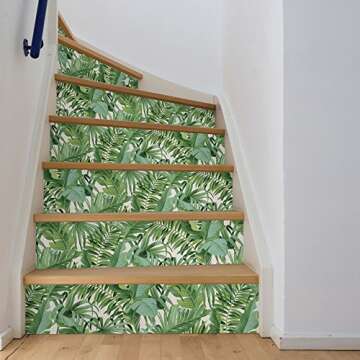 NuWallpaper NU2906 Maui Peel & Stick Wallpaper, Green