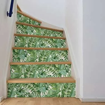 NuWallpaper NU2906 Maui Peel & Stick Wallpaper, Green