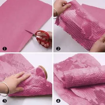 Honeycomb Packing Paper Roll Eco-Friendly Cushioning Wrap