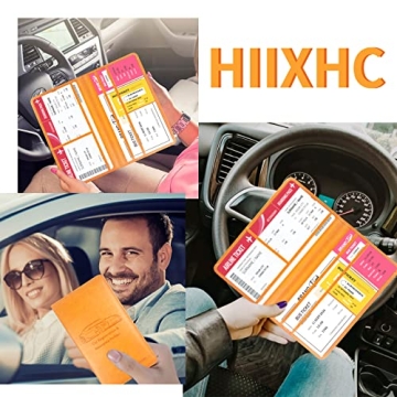 Stylish Car Document Organizer for Men and Women