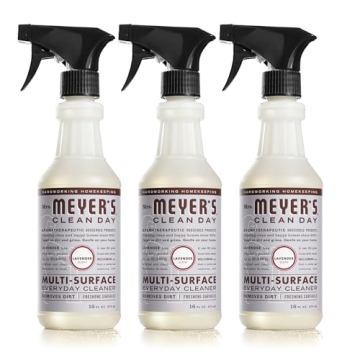 Mrs. Meyer's Lavender Cleaner Cruelty-Free Pack of 3 - Fresh & Inviting Scent
