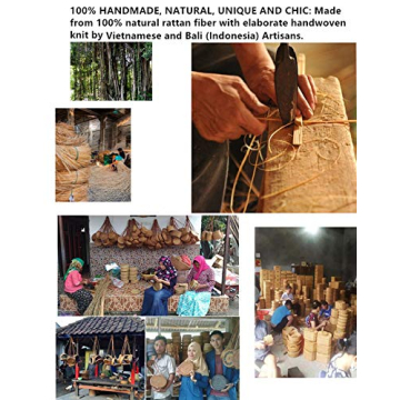 Stylish XMLMRY Rattan Straw Beach Bag for Women