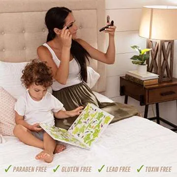 Organic Mascara by Endlessly Beautiful | An Organic Makeup, Cruelty Free Mascara | Natural Mascara | Paraben Free Vegan Mascara