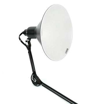 BTDH Modern Long Arm LED Wall Sconce Industrial Spotlight Wall Lamp Fixture Adjustable 360degree Swing Long Arm Lamp Fixture Bedside Light Included E27 Bulbs for Bedroom Reading Hallway Home Porch