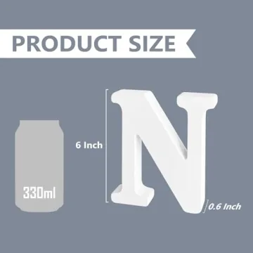 Unfinished Wooden Letters for Crafts and Decor