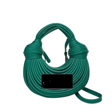 Hand Bread Women's Clutch Top Handle Satchel Shoulder Crossbody Creative Noodles Purses Underarm Bag...