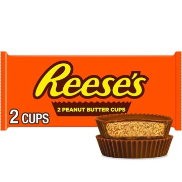 REESE'S Milk Chocolate Peanut Butter Cups Pack - 1.5 oz of Pure Indulgence