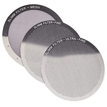 Slimm Filter Set - 3 Reusable Metal Filters for AeroPress