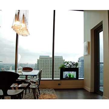 AquaSprouts Aquaponics Garden, Self-Sustaining Desktop Aquarium Hydroponics Ecosystem Kit, fits Standard 10 Gallon Aquariums