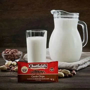 Carob Chips Baking Chips - Healthy Chocolate Alternative 12 oz