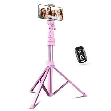 Sensyne 62" Phone Tripod & Selfie Stick for All Devices