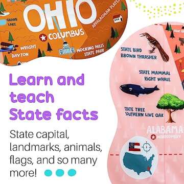 Lightweight Tennessee Map Tapestry for Learning and Decoration