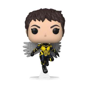 Funko POP! Vinyl Marvel: Ant-Man Quantumania - Wasp - 1/6 Odds for Rare Chase Variant - Collectable Vinyl Figure - Gift Idea - Official Merchandise - for Kids & Adults - Movies Fans