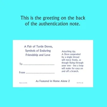 Home Alone 2 Doves Pair by John Perry - USA Made