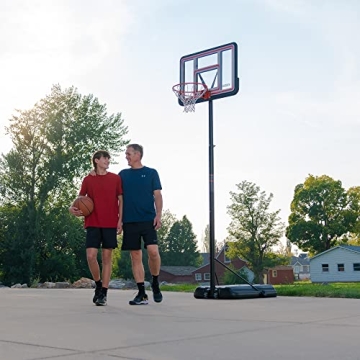 Lifetime Adjustable Shatterproof Basketball Hoop for Fun