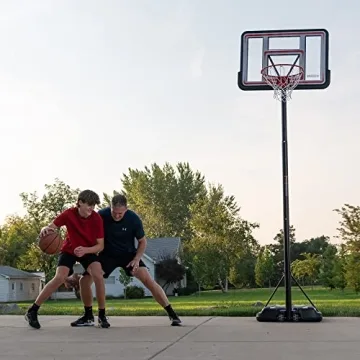 Lifetime Adjustable Shatterproof Basketball Hoop for Fun