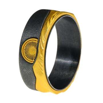 Starforged Dune II Themed Ring Couple Original design Exclusive Movie peripherals Legendary Pictures...