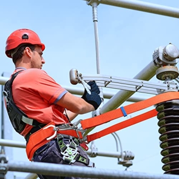 Adjustable Tree Climbing Safety Belt & Lanyard