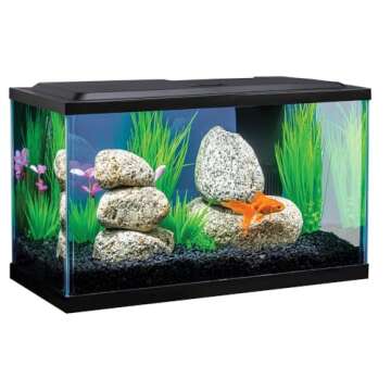 Tetra Goldfish LED Kit 10 Gallons, Complete Aquarium Set with Lighting and Filter