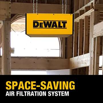 DeWALT DWXAF101 Air Filtration System for Woodworking