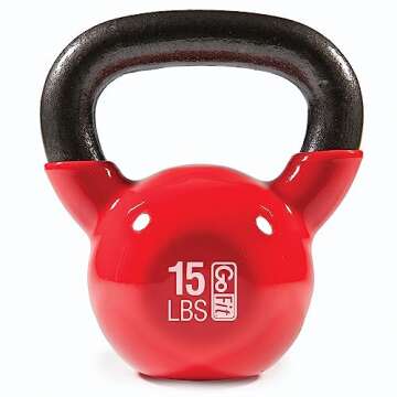 GoFit Ultimate Kettlebell Fit 3-pack for Home Workouts