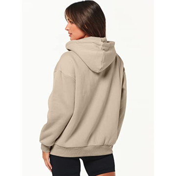 Stylish ANRABESS Womens Zip Up Hoodies for Fall