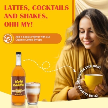 Holy Kakow White Chocolate Syrup for Coffee Drinks