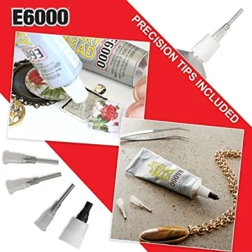 E6000 Adhesive Rhinestones Glue for Crafts and Jewelry