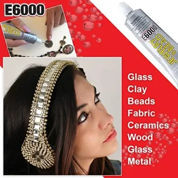 E6000 Adhesive Rhinestones Glue for Crafts and Jewelry