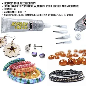 E6000 Adhesive Rhinestones Glue for Crafts and Jewelry