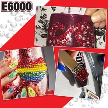 E6000 Adhesive Rhinestones Glue for Crafts and Jewelry