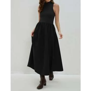 Dsewpaur Maxi Dress with Pockets for Women