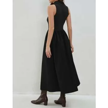 Dsewpaur Maxi Dress with Pockets for Women