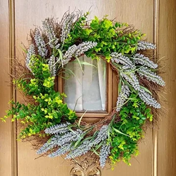 ElaDeco Boxwood Stems for Indoor Outdoor Decoration