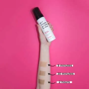 b.tan Pre-Shower Self Tanner Mousse | Ain't Nobody Got Time for That - Fast, 9 Minute Express Sunless Tanning Foam, No Fake Tan Smell, No Added Nasties, Vegan, Cruelty Free, 6.7 Fl Oz