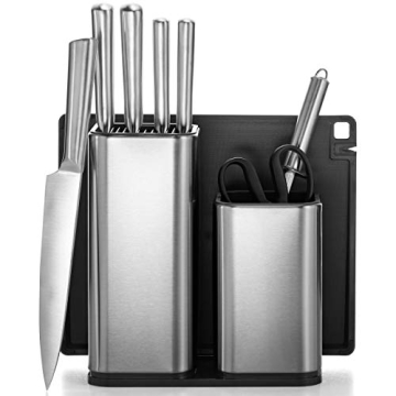 FineDine Stainless-Steel Kitchen Knife Set - 10 Pieces
