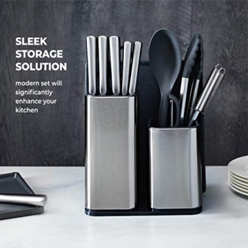 FineDine Stainless-Steel Kitchen Knife Set - 10 Pieces