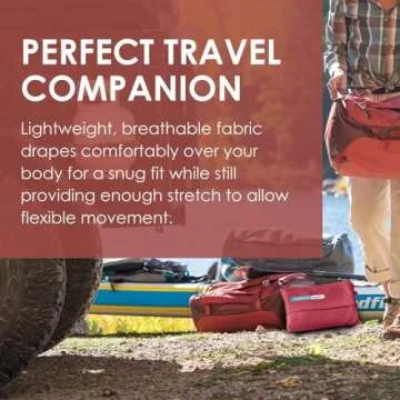 SAGEFINDS Airplane Travel Blanket | Compact Throw Blanket for Camping and Hiking | Converts into a Pillow | Travel Gift | Soft Jersey Knit | Fits in Backpack | Attaches to Luggage | Travel Essential