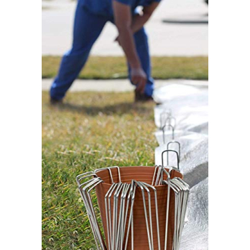 Ashman Heavy Duty Landscape Stakes - 200 Pack Rust Resistant