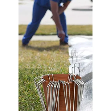 Ashman Heavy Duty Landscape Stakes - 200 Pack Rust Resistant