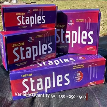 Ashman Heavy Duty Landscape Stakes - 200 Pack Rust Resistant