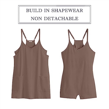 ANRABESS Summer Mini Romper Dress for Active Women