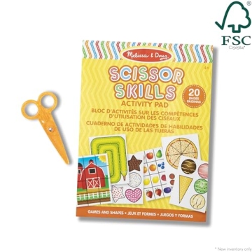 Melissa & Doug Scissor Skills Activity Book for Kids