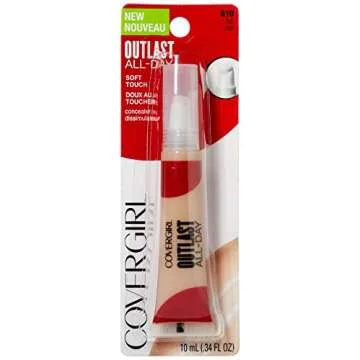 COVERGIRL Outlast All-Day Concealer: Long-Lasting Coverage, 0.34 Fl Oz